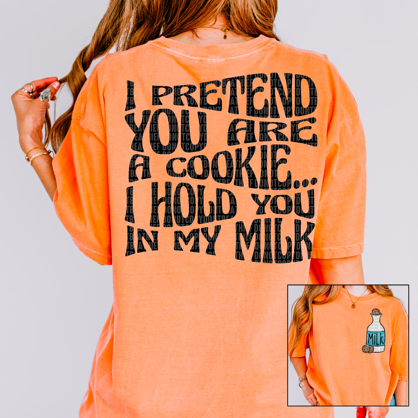 I Pretend You Are A Cookie Blk 04638