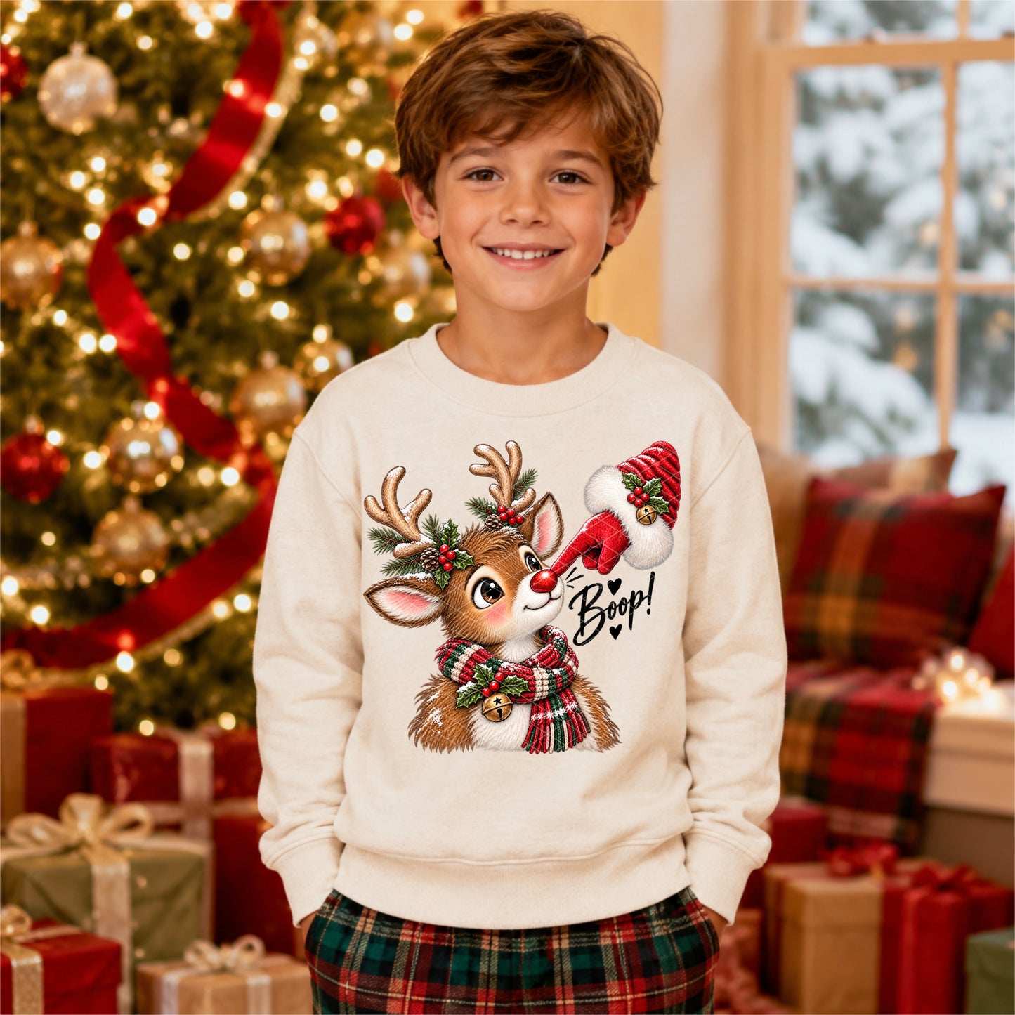 Boop Boy Reindeer Santa 09598