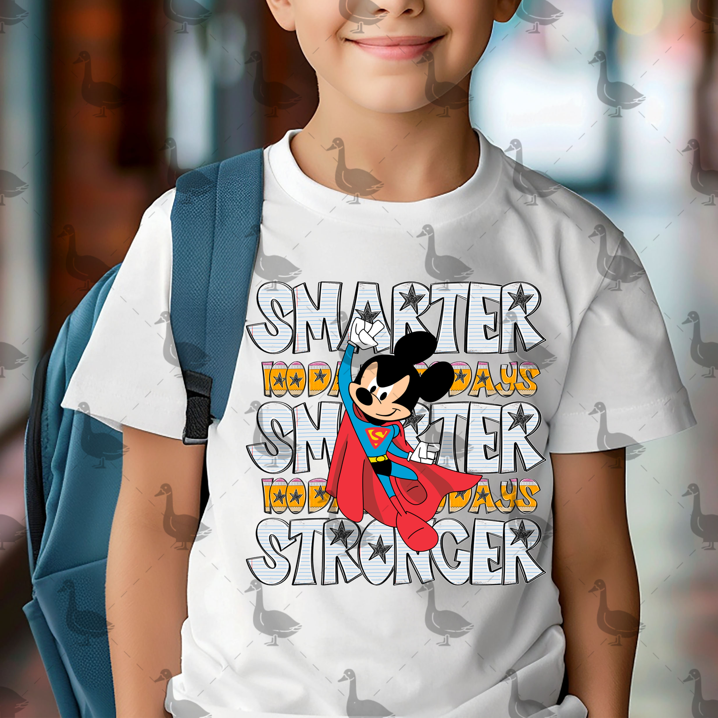 100 Days Smarter Stronger Mickey 07562