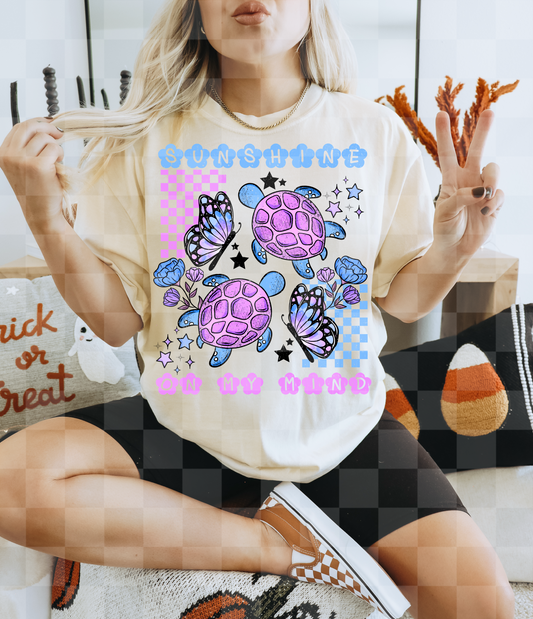 Sunshine On My Mind Purple 07888