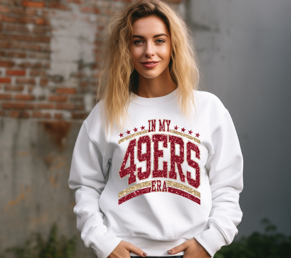 Faux In My 49ers Era DTF Transfer 05465