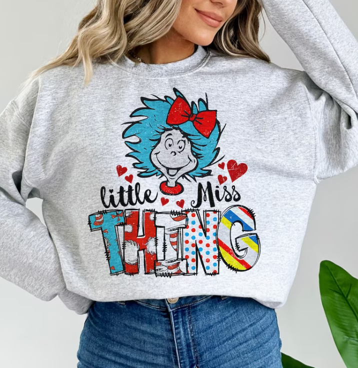 Little Miss Thing DTF Transfer 05383
