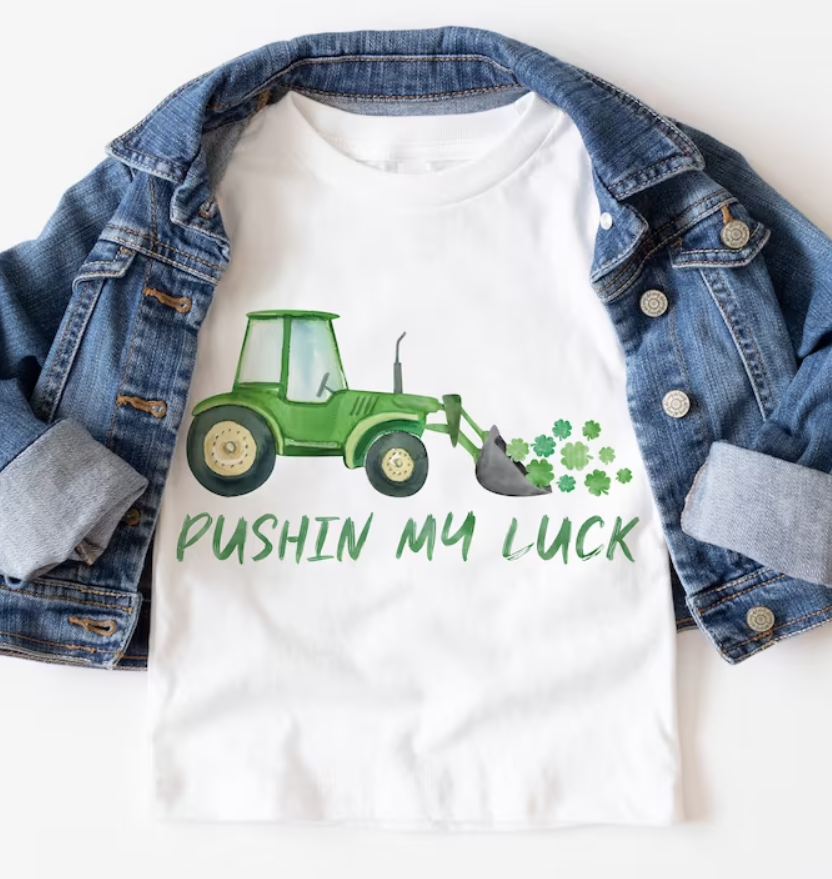 Pushin My Luck DTF Transfer 05374