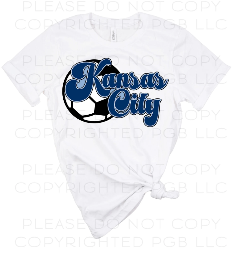 Kansas City Soccer Blue 02459