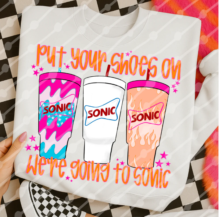 Put Your Shoes On We're Going to Sonic 01775