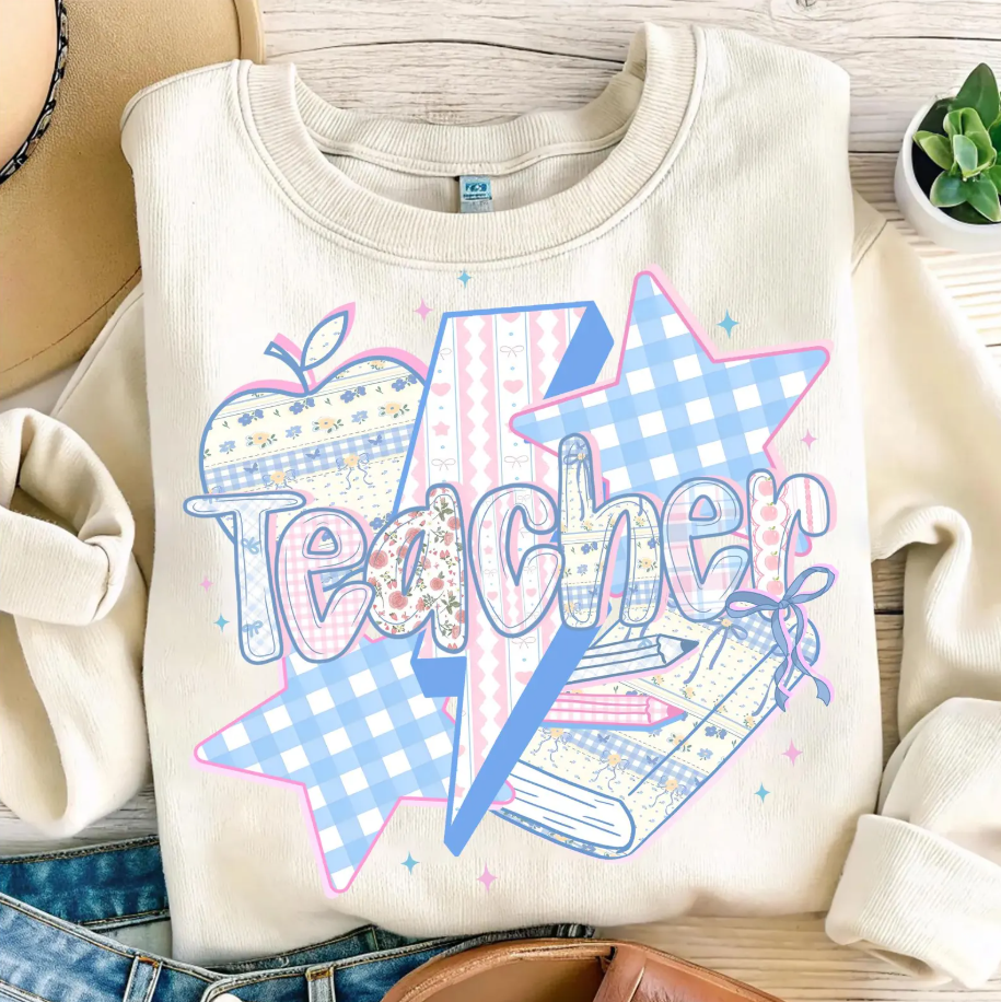 Light Floral Teacher 02308