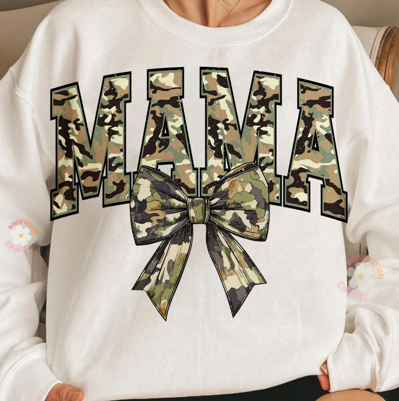 Camo Coquette Mama 00838