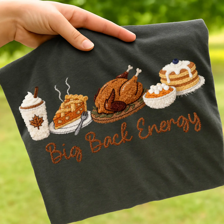 Faux Yarn Big Back Energy 00166