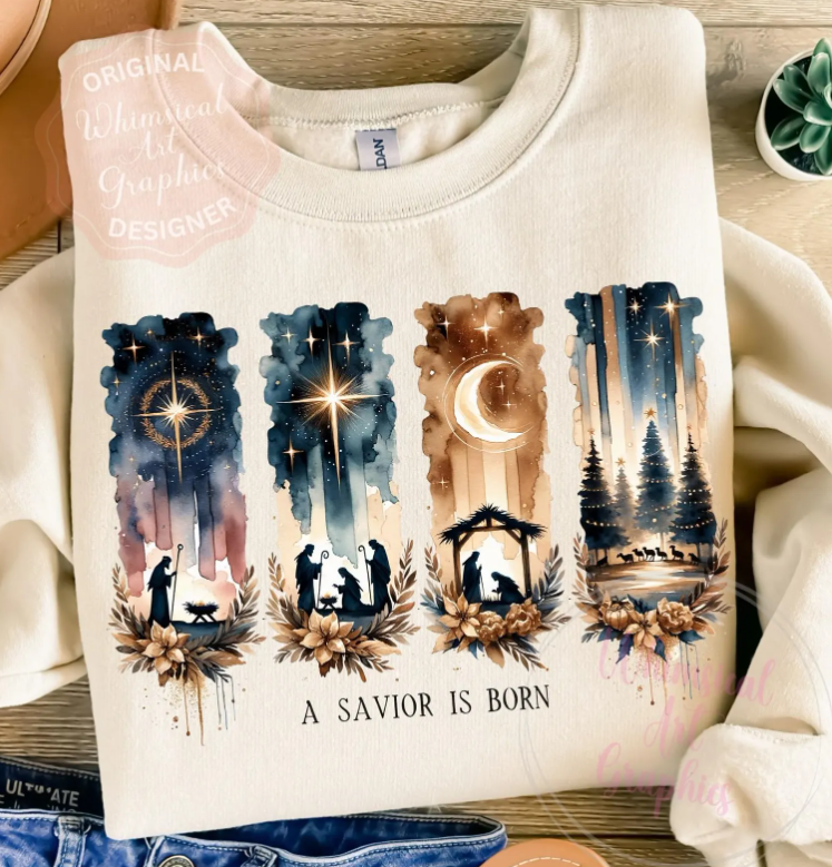 A Savior Is Born Brushstroke 00011