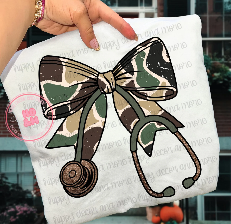 Camo Stethoscope 07032