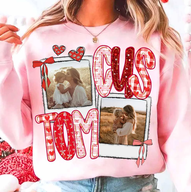 Valentine PHOTO Mama + Other Names and Custom (Choose Yours) 07640