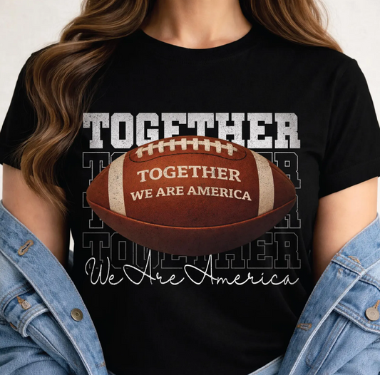 Together We Are America Football 07124