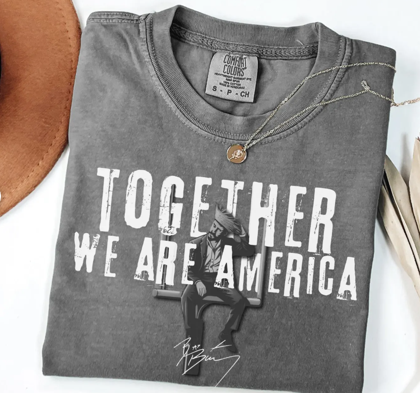 Together We Are America White 07122
