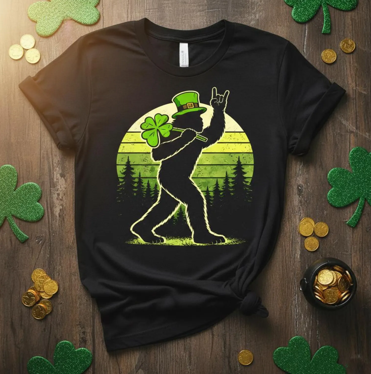 St. Patrick's Day Bigfoot 07387