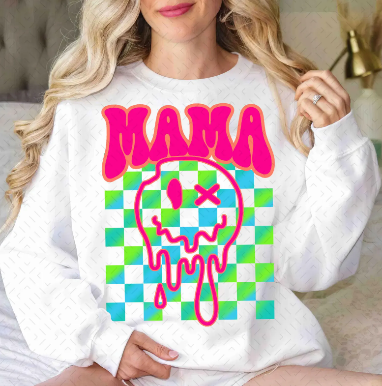 Retro Checkered Mama 08094