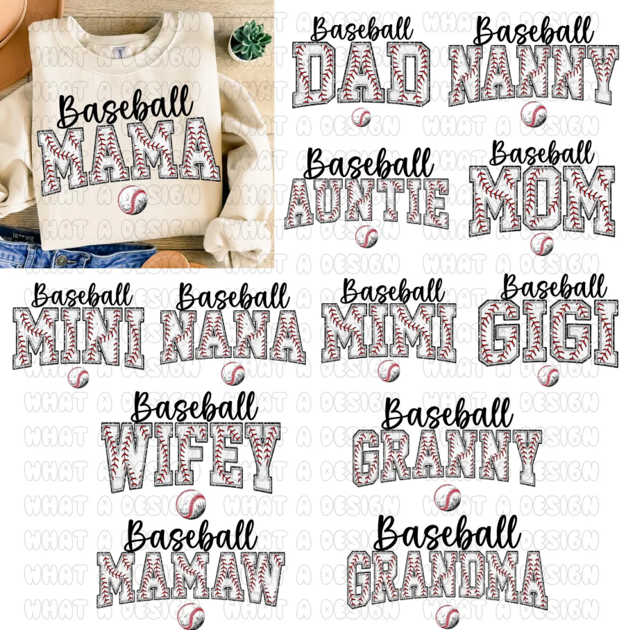 Baseball Names (Choose Yours) 08152