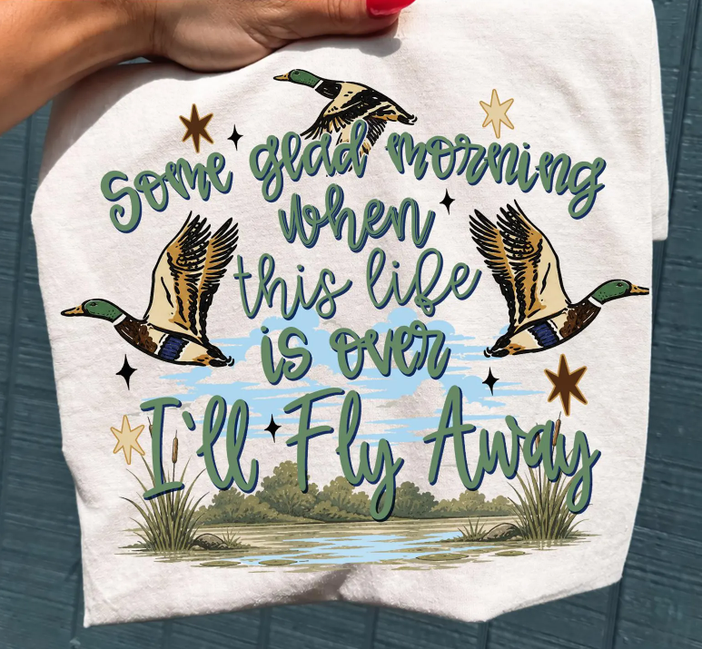 Some Glad Morning I'll Fly Away 08258