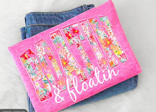 Floral Boatin and Floatin 08632