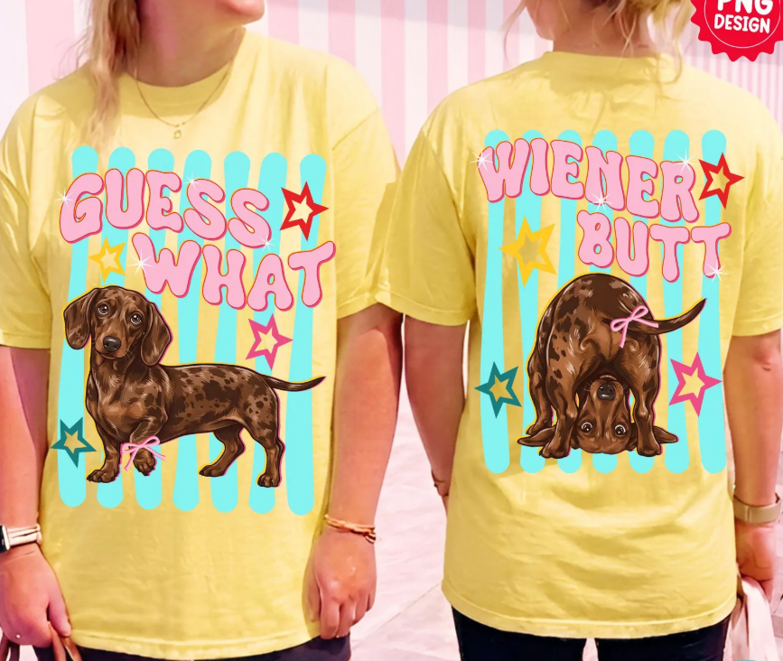 Guess What? Wiener Butt (BACK) 08776