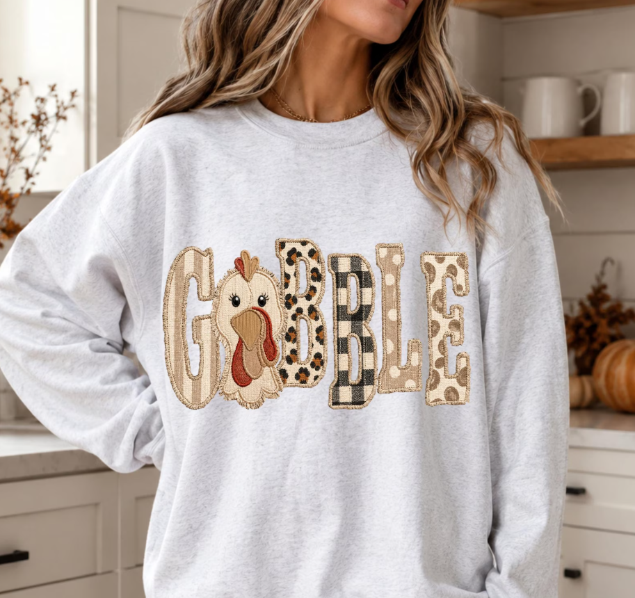 Neutral Pattern Gobble 09557