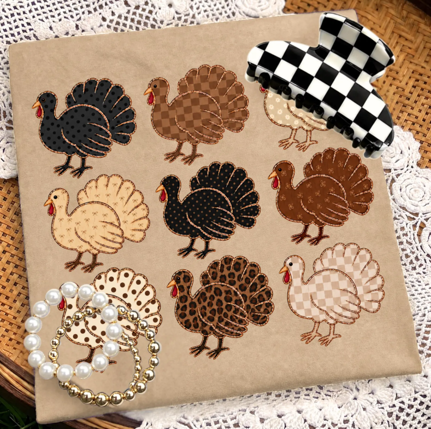 Neutral Turkey Grid 09550