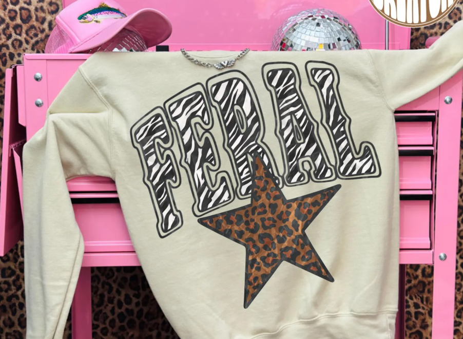Zebra Feral Leopard Star 09637