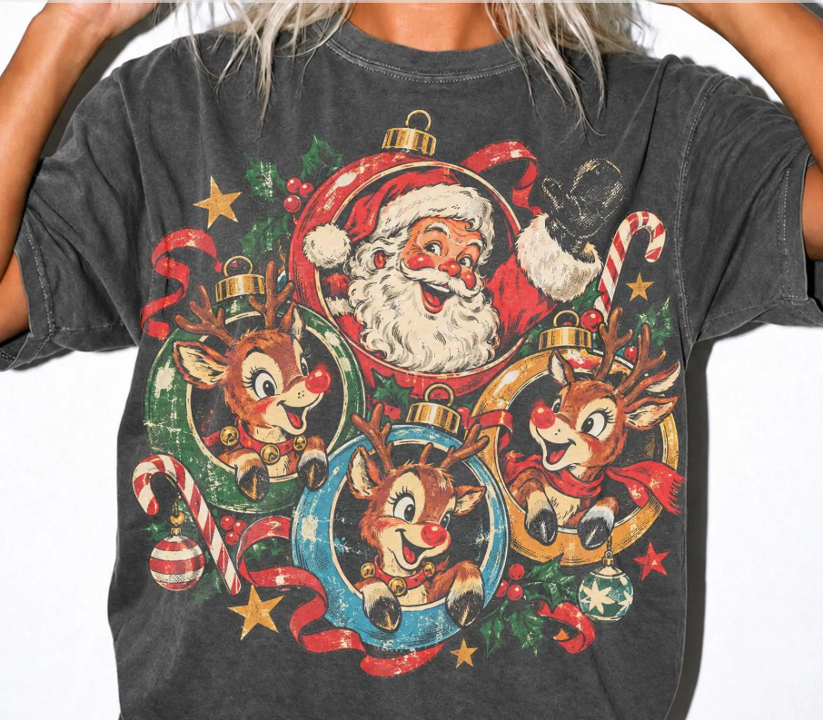 Vintage Christmas Characters 09693
