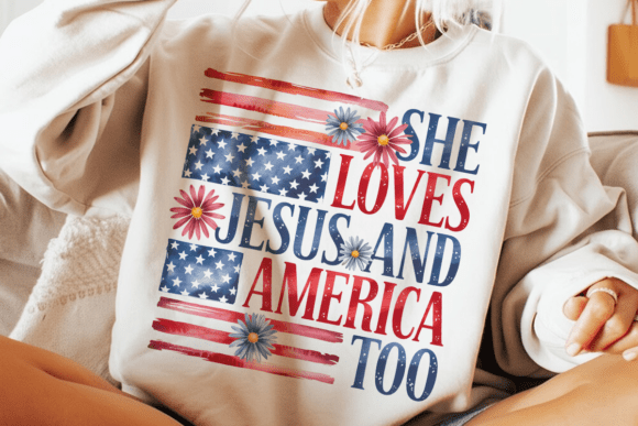She Loves Jesus and America Too 02205
