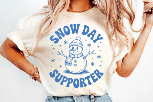 Snow Day Supporter DTF Transfer 03711