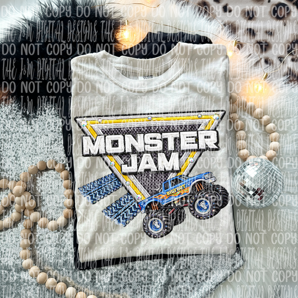 Bling Bigfoot 08001