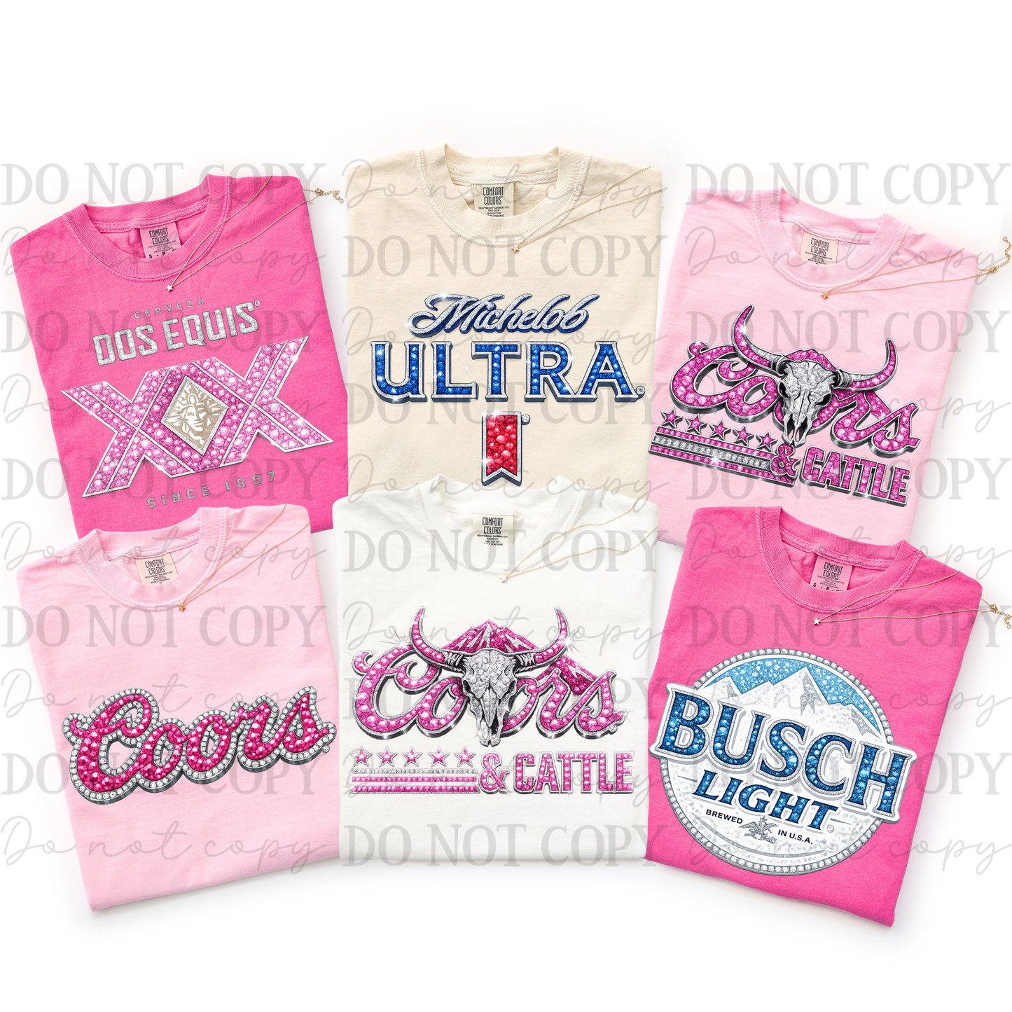 Rhinestone Beer (Choose Yours) 07769