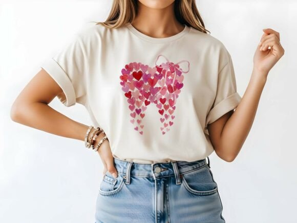 Valentine Heart Tooth Coquette 07345
