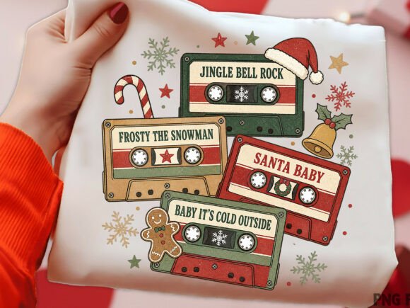 Christmas Cassette Tapes 09698