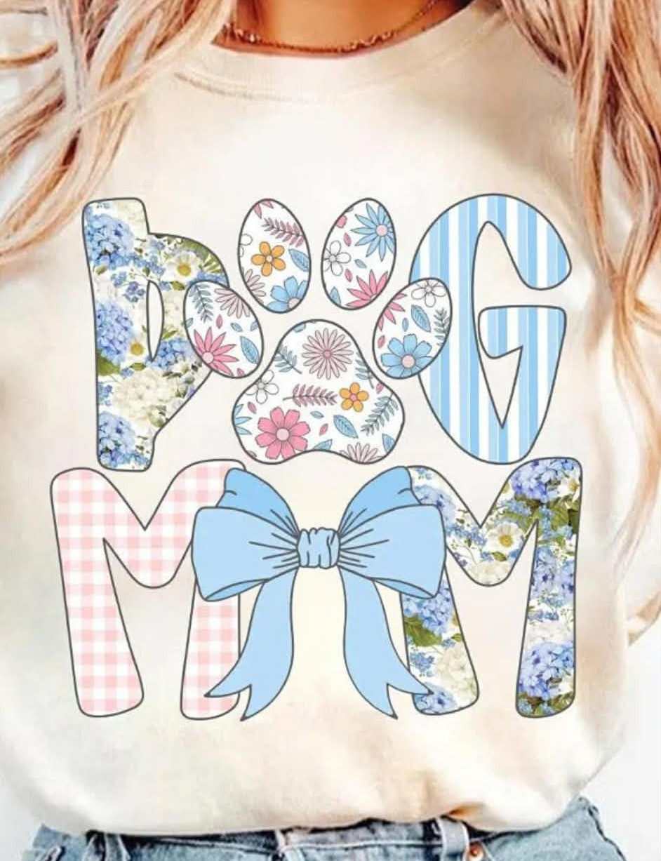 Floral Dog Mom 07575