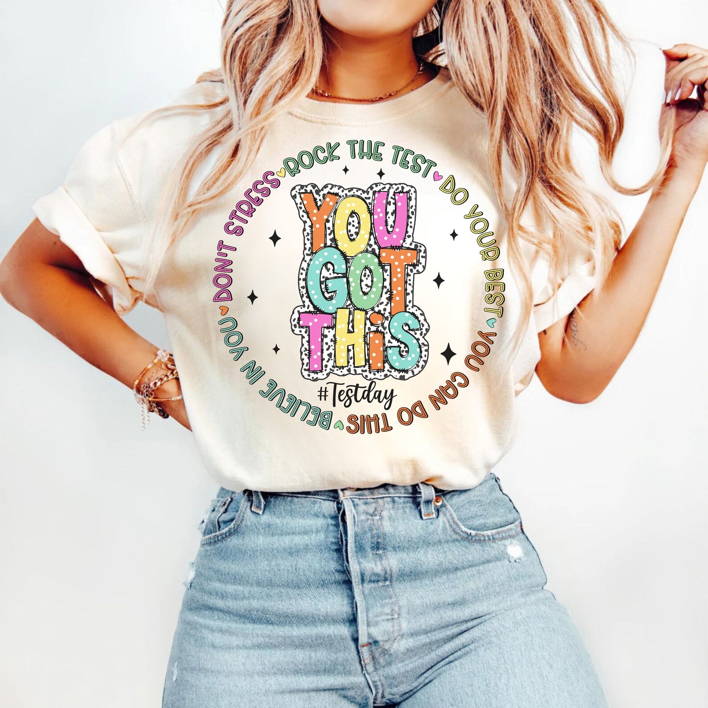 You Got This Test Day DTF Transfer 05220