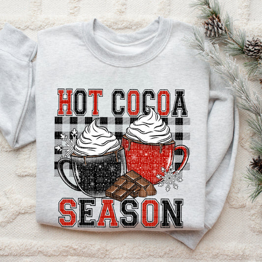 Hot Cocoa Season Buffalo Plaid 04468
