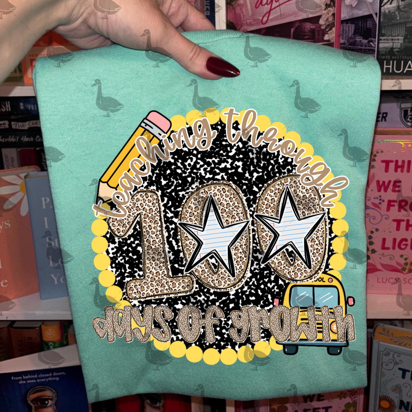 Teaching Through 100 Days of Growth Leopard 07558