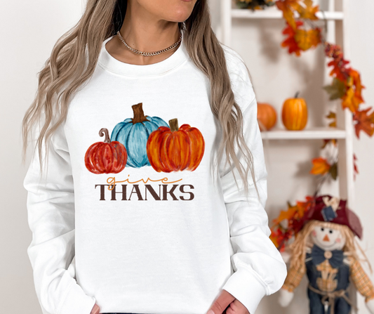 Give Thanks DTF Transfer 05837