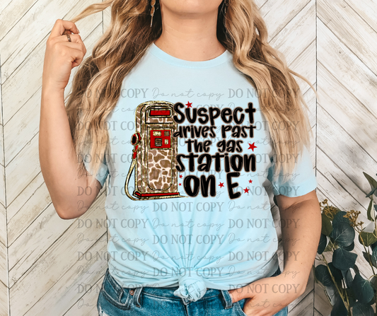 Suspect Drives Past Gas Station on E 03065