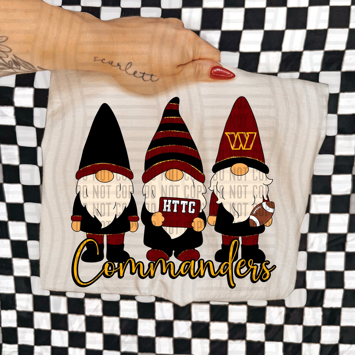Pro Football Teams Christmas Gnomes (Choose Yours) 00117