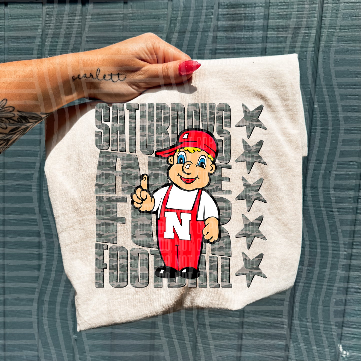 Camo Saturdays Are for College Football Teams (Choose Yours) 00611