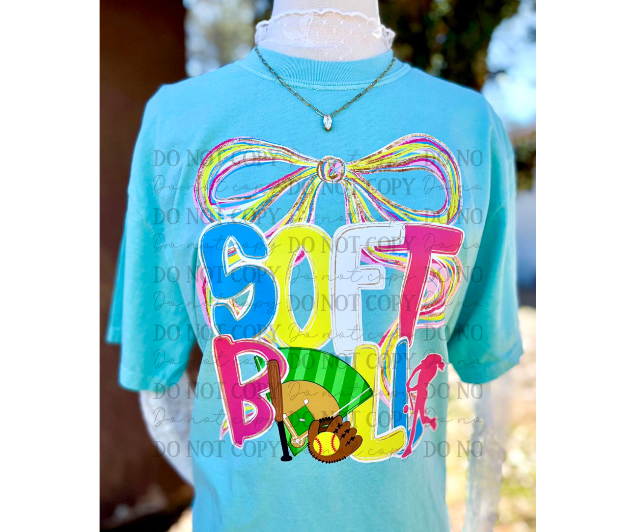 Preppy Softball Coquette 07265
