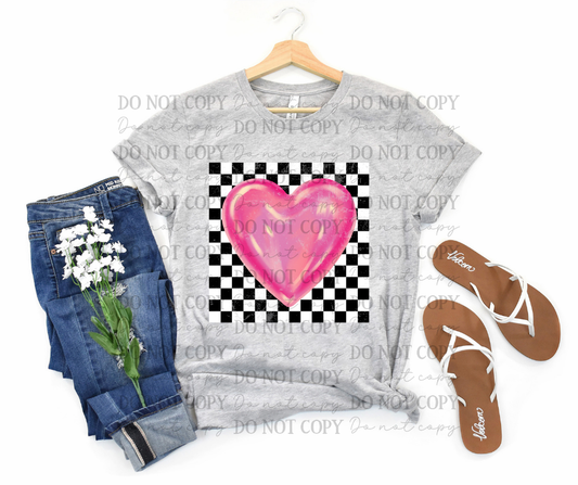Heart Checkered 03127