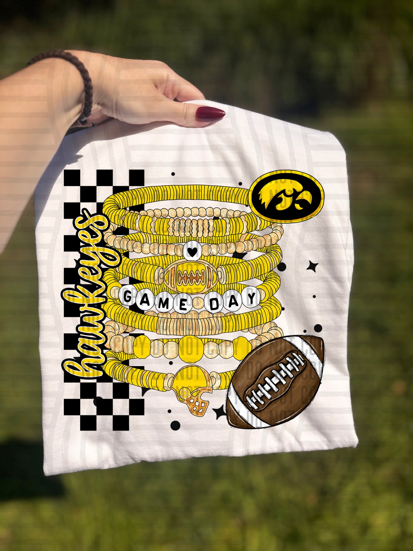 College Football Teams Stacked Bracelets (Choose Yours) 00921
