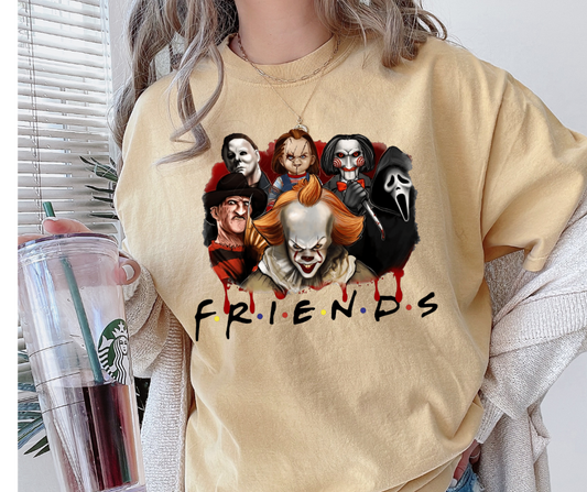 Horror Friends DTF Transfer 06026