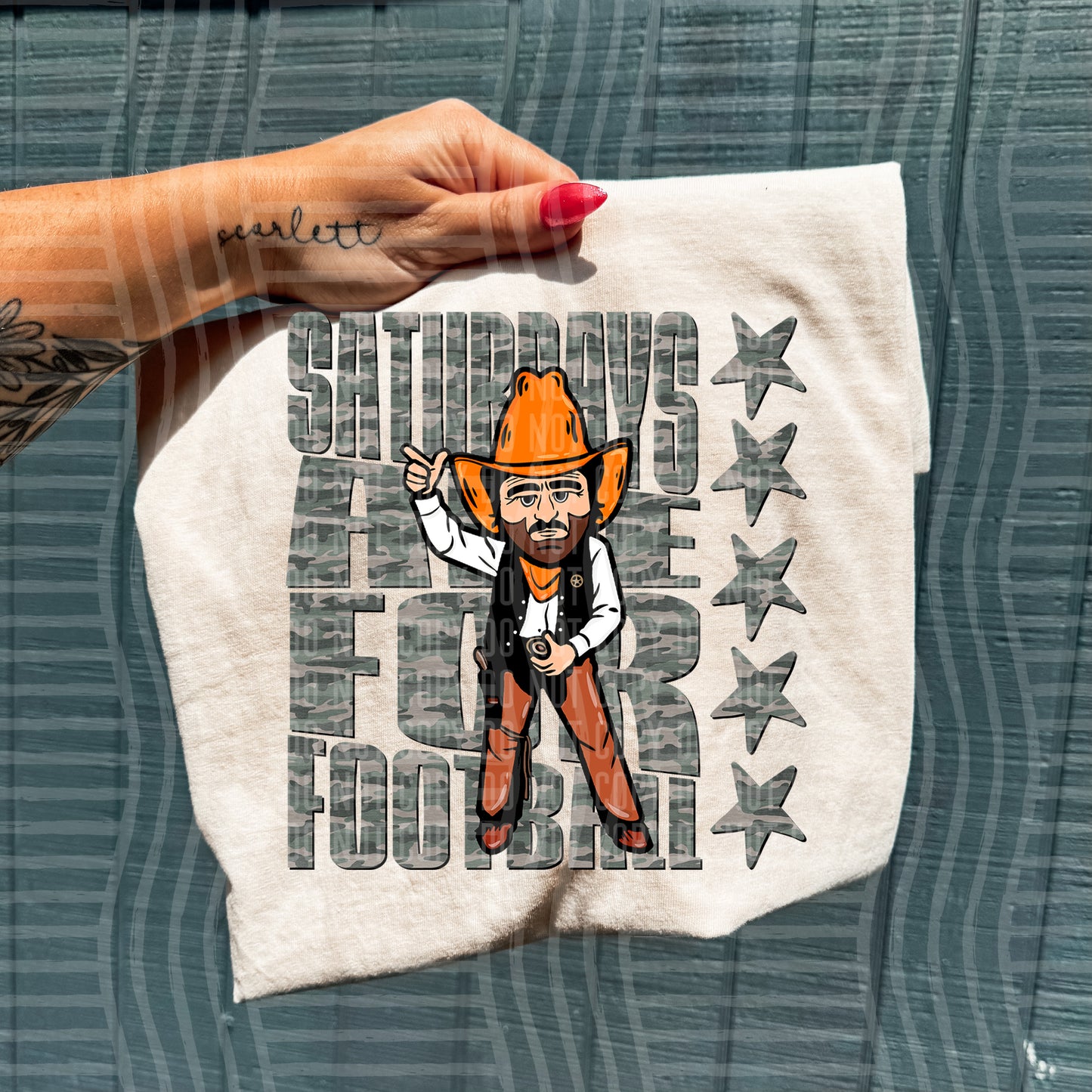 Camo Saturdays Are for College Football Teams (Choose Yours) 00611