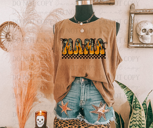 Mama Camo Flames 01348