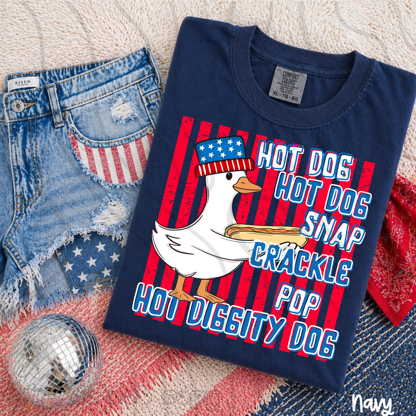 Hot Dog Snap Crackle Pop Goose 08606