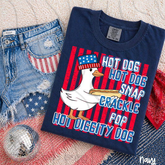 Hot Dog Snap Crackle Pop Goose 08606