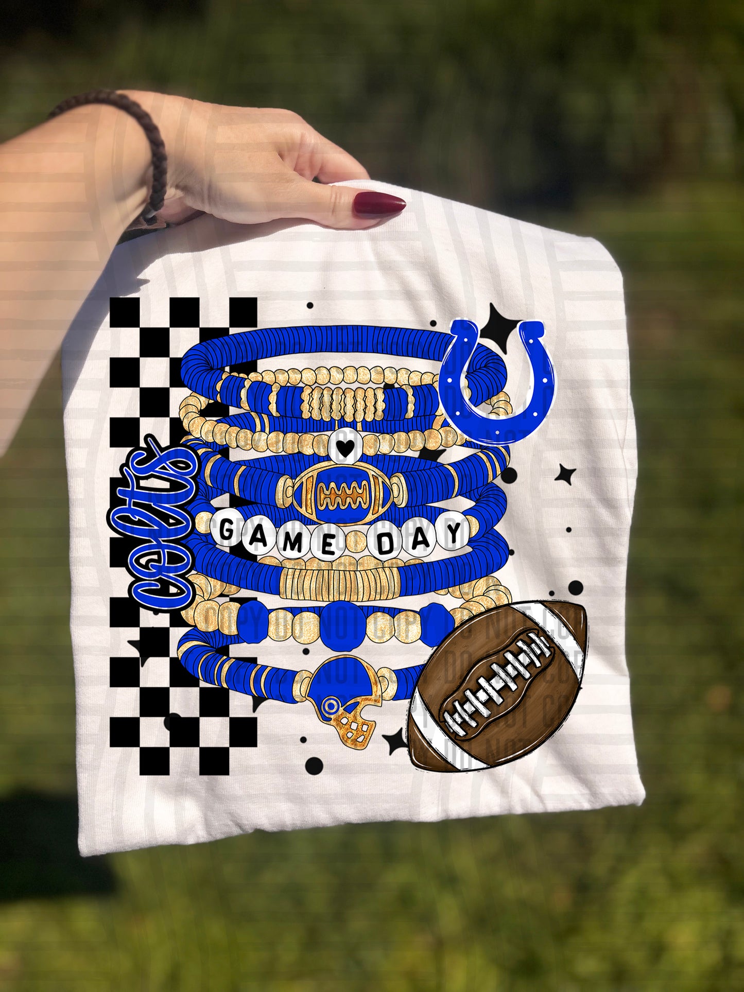 Pro Football Team Stacked Bracelets (Choose Yours) 00922